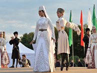 Выступление участников ансамбля танца "Алан" на открытии VIII Фестиваля культуры и спорта народов Кавказа. 30 сентября 2017 Выступление участников ансамбля танца "Алан" на открытии VIII Фестиваля культуры и спорта народов Кавказа. 30 сентября 2017