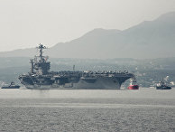 Авианосец ВМС США "Гарри Трумэн" в Средиземном море. Май 2018 Авианосец ВМС США "Гарри Трумэн" в Средиземном море. Май 2018