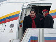 Прилет президента Венесуэлы Уго Чавеса Прилет президента Венесуэлы Уго Чавеса