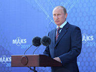 Посещение Владимиром Путиным авиасалона в Жуковском Посещение Владимиром Путиным авиасалона в Жуковском