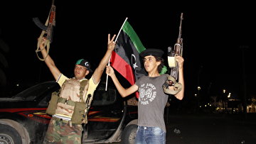 На ливийском пограничном пропускном пункте