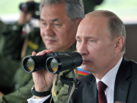 В.Путин ознакомился с ходом военных учений в Восточном ВО В.Путин ознакомился с ходом военных учений в Восточном ВО