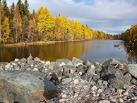Протока Кислый Пудас в Беломорском районе Республики Карелия Протока Кислый Пудас в Беломорском районе Республики Карелия