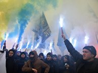Акции националистов в Киеве Акции националистов в Киеве
