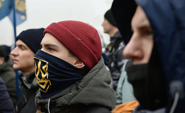 Акции националистов в Киеве