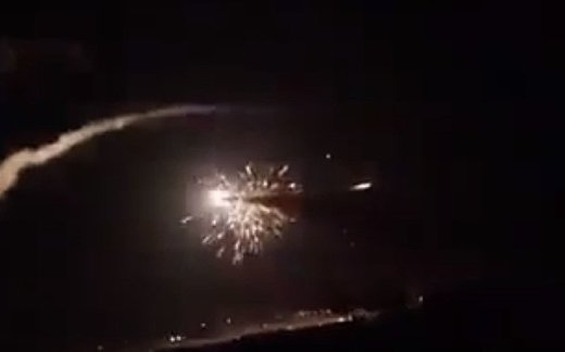 ПВО Сирии отразила ракетный удар ПВО Сирии отразила ракетный удар