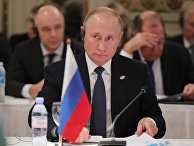 Президент РФ Владимир Путин во время встречи лидеров БРИКС "на полях" саммита "Группы двадцати" в Буэнос-Айресе. 30 ноября 2018 Президент РФ Владимир Путин во время встречи лидеров БРИКС "на полях" саммита "Группы двадцати" в Буэнос-Айресе. 30 ноября 2018