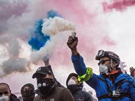 Забастовка работников скорой помощи в Париже Забастовка работников скорой помощи в Париже