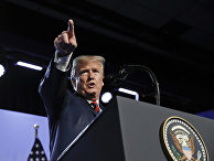 Президент США Дональд Трамп на саммите NATO в Брюсселе. 12 июля 2018 Президент США Дональд Трамп на саммите NATO в Брюсселе. 12 июля 2018