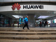 Магазин Huawei в торговом центре в Шанхае Магазин Huawei в торговом центре в Шанхае