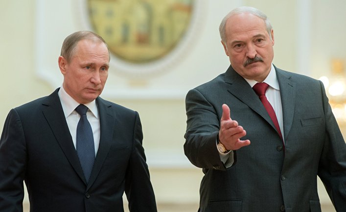 Заседание Высшего Государственного Совета Союзного государства России и Белоруссии