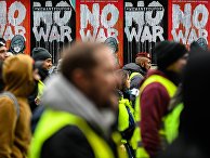 Акция протеста "жёлтых жилетов" в Париже Акция протеста "жёлтых жилетов" в Париже