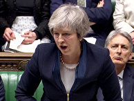 Премьер-министр Великобритании Тереза Мэй выступает перед парламентом Премьер-министр Великобритании Тереза Мэй выступает перед парламентом
