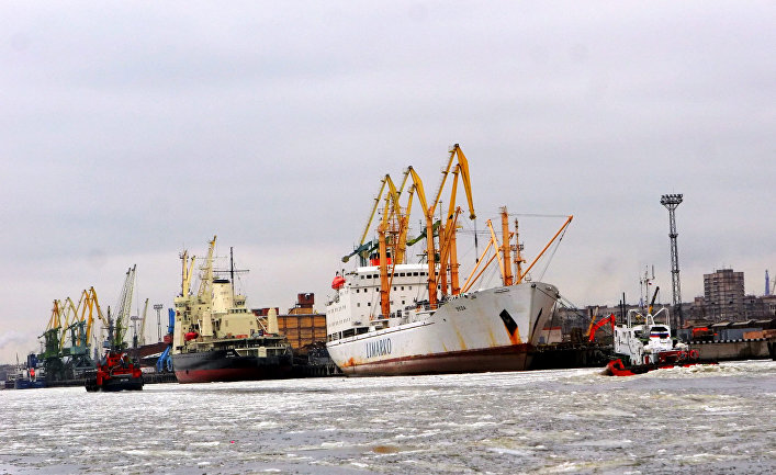 Терминал ОАО'Морской порт Санкт-Петербург