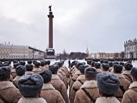 Репетиция парада в честь 75-летия снятия блокады Ленинграда Репетиция парада в честь 75-летия снятия блокады Ленинграда