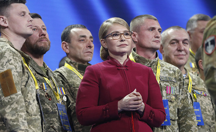 Бывший премьер-министр Украины Юлия Тимошенко