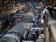 Подготовка труб для газопровода «Северный поток - 2» Подготовка труб для газопровода «Северный поток - 2»
