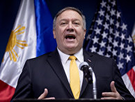 Государственный секретарь США Майк Помпео Государственный секретарь США Майк Помпео