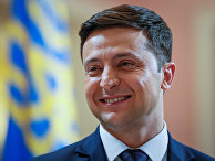 Украинский актер и кандидат на предстоящих президентских выборах Владимир Зеленский Украинский актер и кандидат на предстоящих президентских выборах Владимир Зеленский