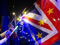 Акция против Brexit в Лондоне Акция против Brexit в Лондоне