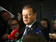 Премьер-министр Литвы Саулюс Сквернялис Премьер-министр Литвы Саулюс Сквернялис