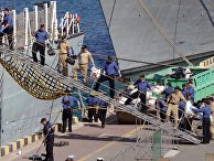 Корабли НАТО вошли в порт Одессы Корабли НАТО вошли в порт Одессы