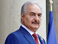 Командующий национальной армией Ливии Халифа Хафтар Командующий национальной армией Ливии Халифа Хафтар