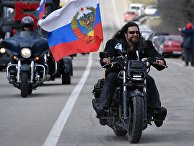 Автопробег мотоклуба "Ночные волки" в Крыму Автопробег мотоклуба "Ночные волки" в Крыму