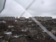 Восточный район Мариуполя после обстрела, 26 января 2015 года Восточный район Мариуполя после обстрела, 26 января 2015 года