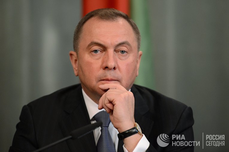Министр иностранных дел Белоруссии Владимир Макей