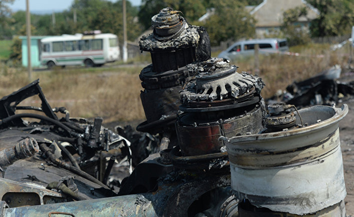 Сотрудники миссии ОБСЕ и эксперты работают на месте крушения малайзийского Boeing 777 Сотрудники миссии ОБСЕ и эксперты работают на месте крушения малайзийского Boeing 777