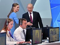 Прямая линия с президентом РФ Владимиром Путиным Прямая линия с президентом РФ Владимиром Путиным