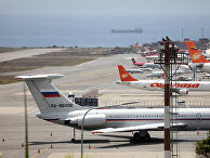 Российский самолет в Каракасе Российский самолет в Каракасе