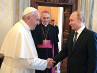 Визит президента РФ В. Путина в Ватикан Визит президента РФ В. Путина в Ватикан