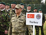 Открытие военных учений "Рэпид трайдент-2018" на Украине Открытие военных учений "Рэпид трайдент-2018" на Украине