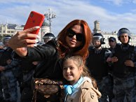 Несанкционированная акция в поддержку незарегистрированных кандидатов в Мосгордуму Несанкционированная акция в поддержку незарегистрированных кандидатов в Мосгордуму