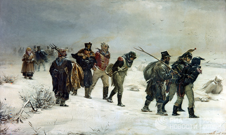 Прянишников в 1812 году картина