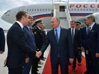 Рабочий визит президента РФ В. Путина во Францию Рабочий визит президента РФ В. Путина во Францию