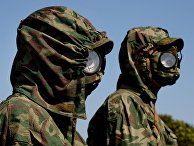 Военнослужащие специальных войск РХБЗ Военнослужащие специальных войск РХБЗ