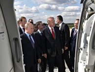 Президент РФ В. Путин и президент Турции Р. Т. Эрдоган посетили авиасалон МАКС 2019 Президент РФ В. Путин и президент Турции Р. Т. Эрдоган посетили авиасалон МАКС 2019