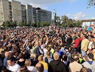 Участники акции протеста в Москве, 31 августа 2019 года Участники акции протеста в Москве, 31 августа 2019 года