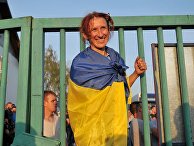 У пункта пропуска "Шегени" на украинско-польской границе У пункта пропуска "Шегени" на украинско-польской границе