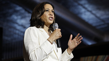 Кандидат в президенты от Демократической партии сенатор Камала Харрис