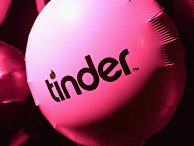 Воздушный шар с логотипом Tinder Воздушный шар с логотипом Tinder