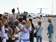Участники договоренности об освобождении между Россией и Украиной прилетели в Борисполь Участники договоренности об освобождении между Россией и Украиной прилетели в Борисполь