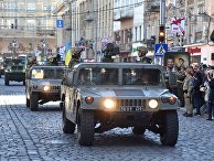 Военный парад к Дню защитника Украины во Львове Военный парад к Дню защитника Украины во Львове