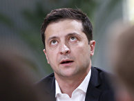Президент Украины Владимир Зеленский общается с журналистами в Киеве Президент Украины Владимир Зеленский общается с журналистами в Киеве