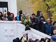Прощание с убитой в Саратове Лизой Киселевой Прощание с убитой в Саратове Лизой Киселевой