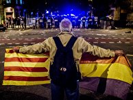 Акции протеста в Барселоне Акции протеста в Барселоне