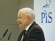 Лидер партии PiS Ярослав Качиньский Лидер партии PiS Ярослав Качиньский